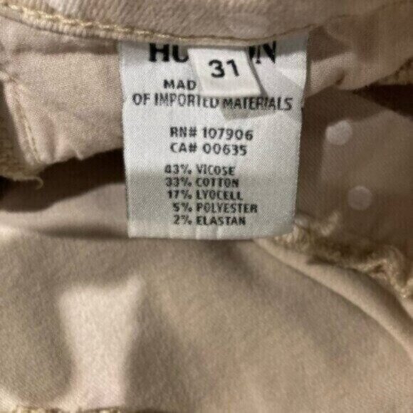 Hudson Polka Dot Slimming Jeans Mid Rise Mod Pinup Stretch Ankle - Picture 6 of 9